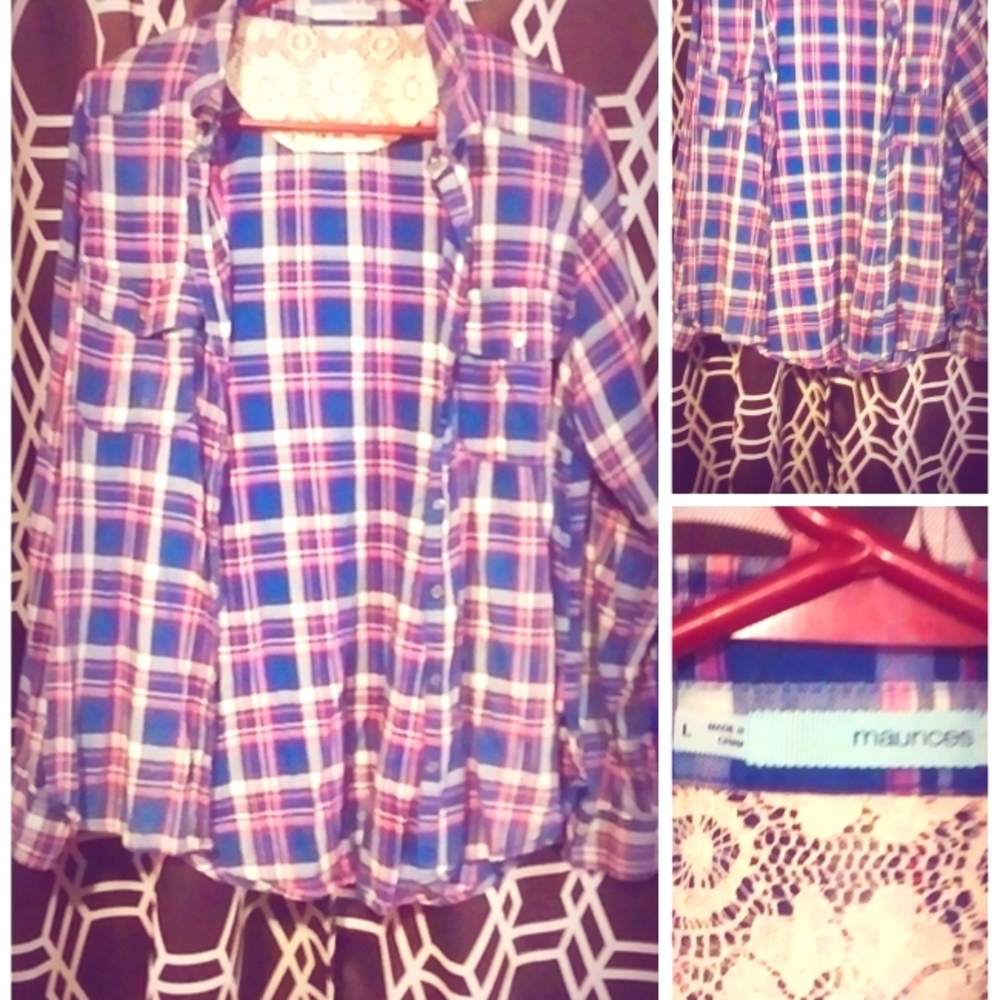 Maurice large Long sleeved shirt